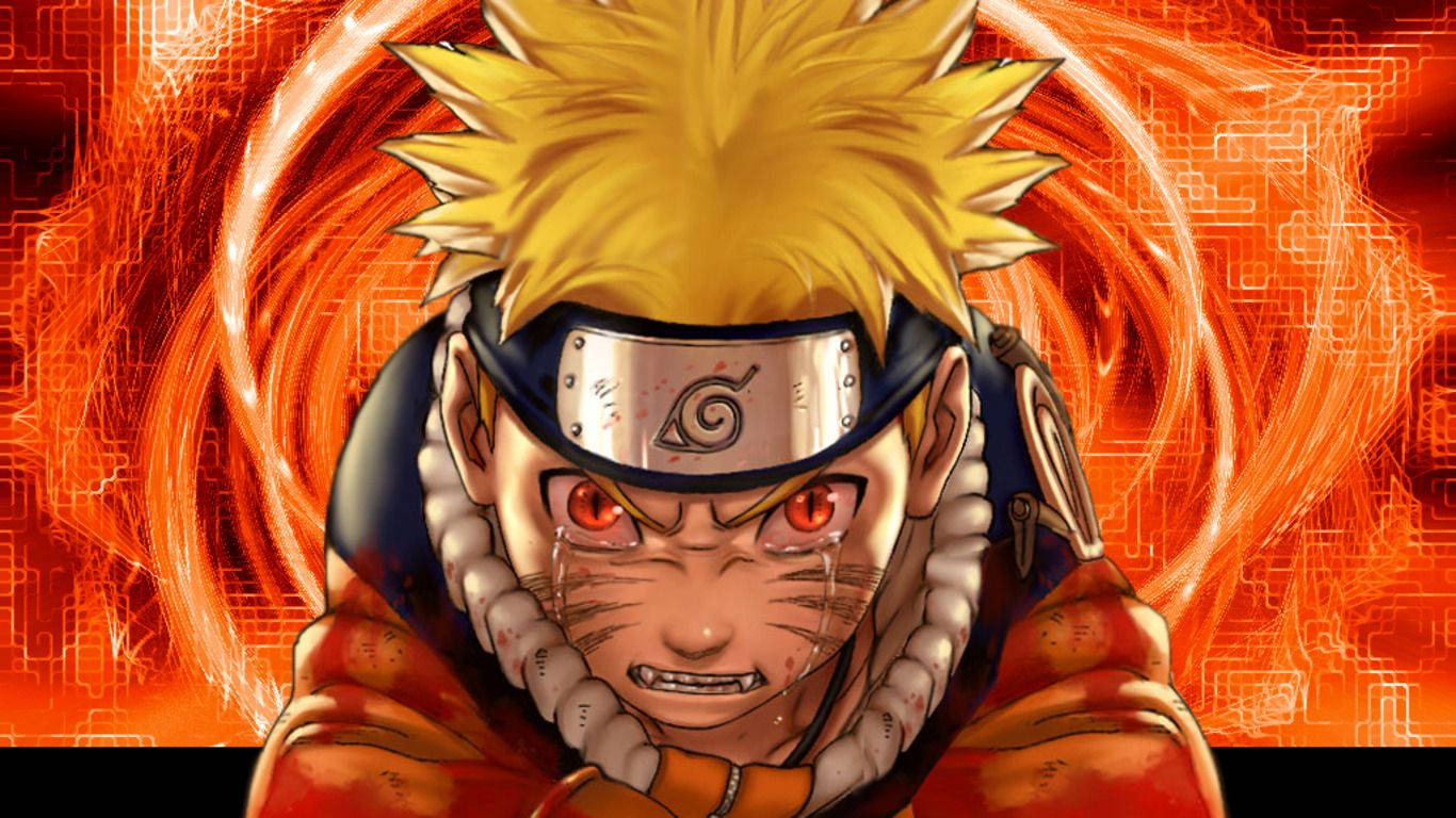 Naruto vred og grædende live Wallpapers