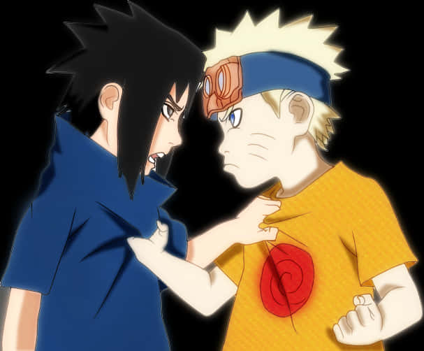 Naruto vs Sasuke - Konfrontation Wallpapers