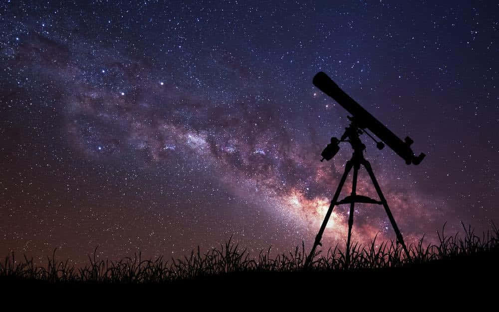 "Nattehimlen fuld af stjerner." Wallpapers