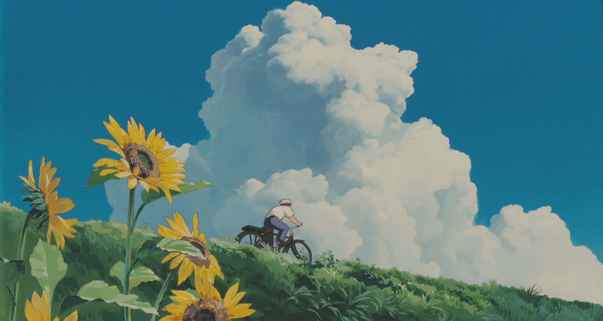 Naturfortryllelse som vist i Studio Ghibli-film Wallpapers