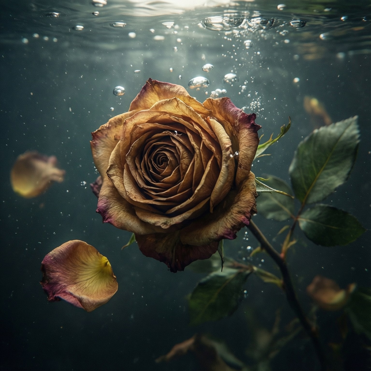 Nedsunket Forrådnelse Rose Wallpapers