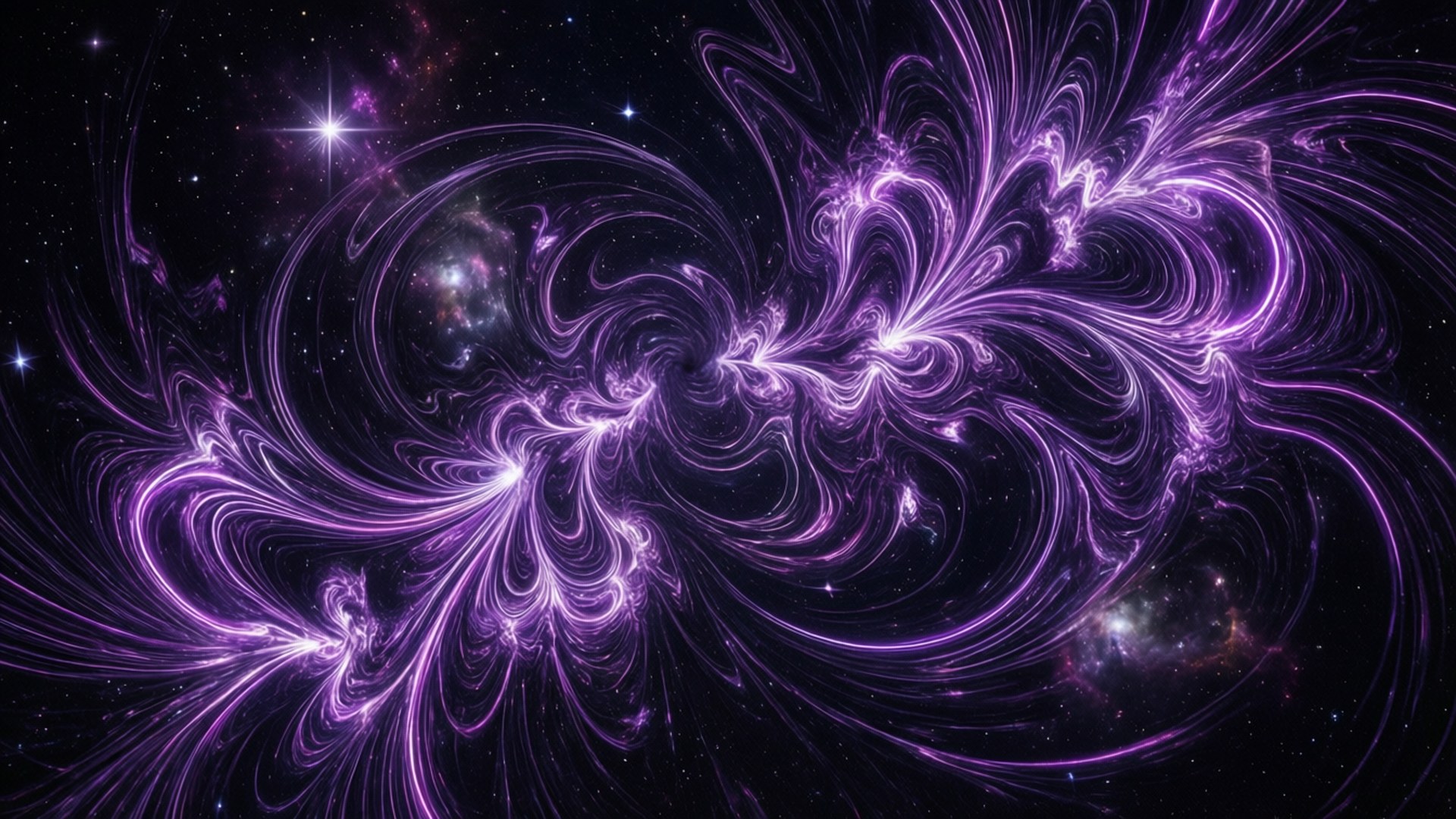 Neon Fraktal Kosmos Wallpapers