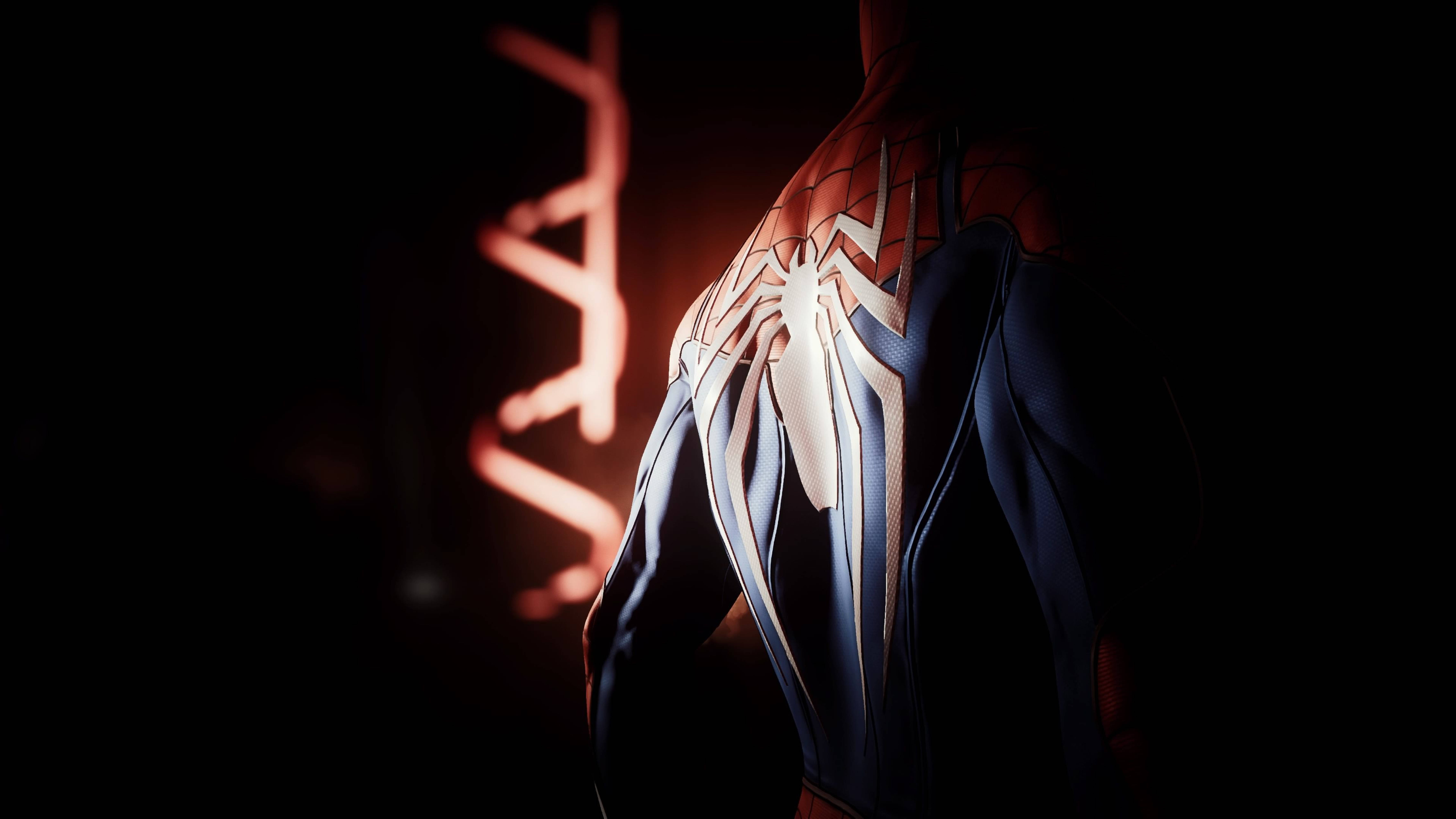 Neon Marvel Spider-Man 4K PS4 Wallpapers
