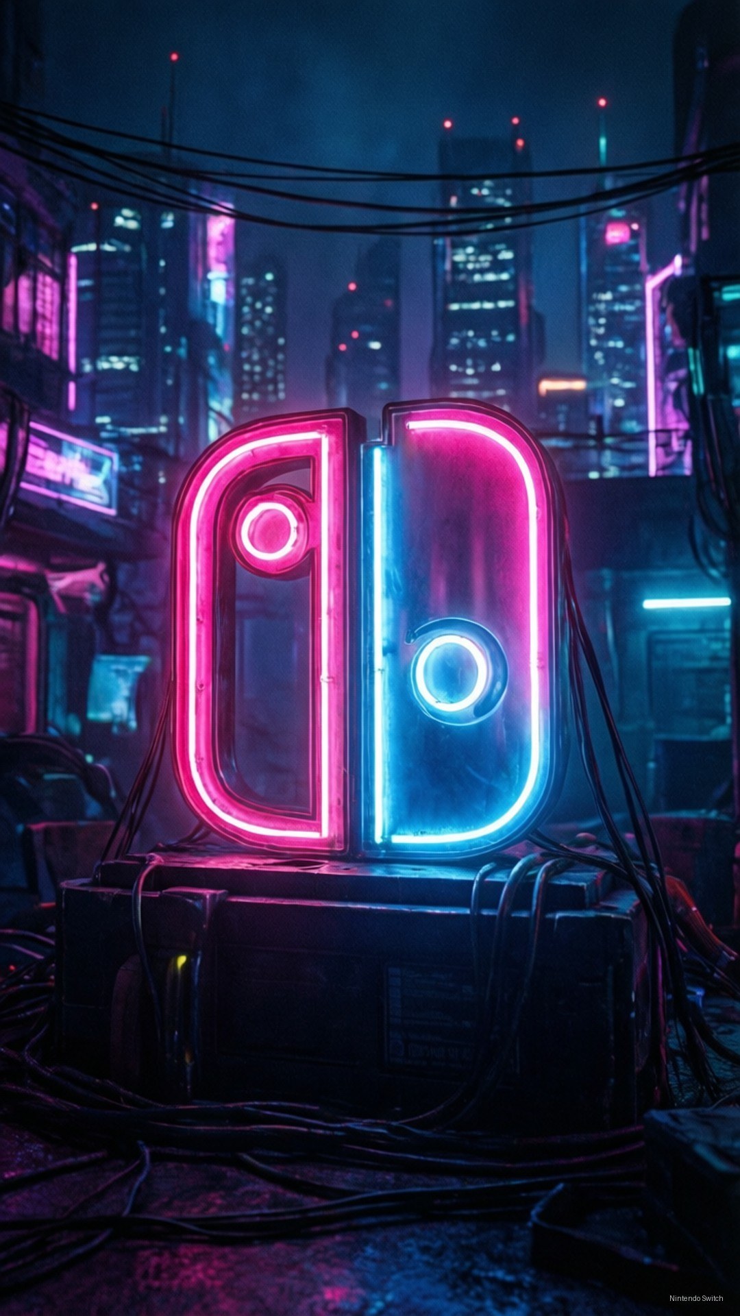 Neon Switch-logo Wallpapers