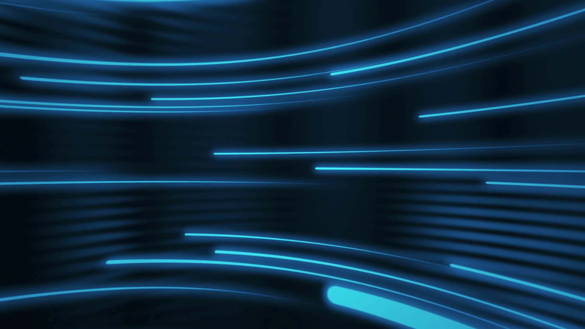 Neonblå abstrakt baggrund Wallpapers