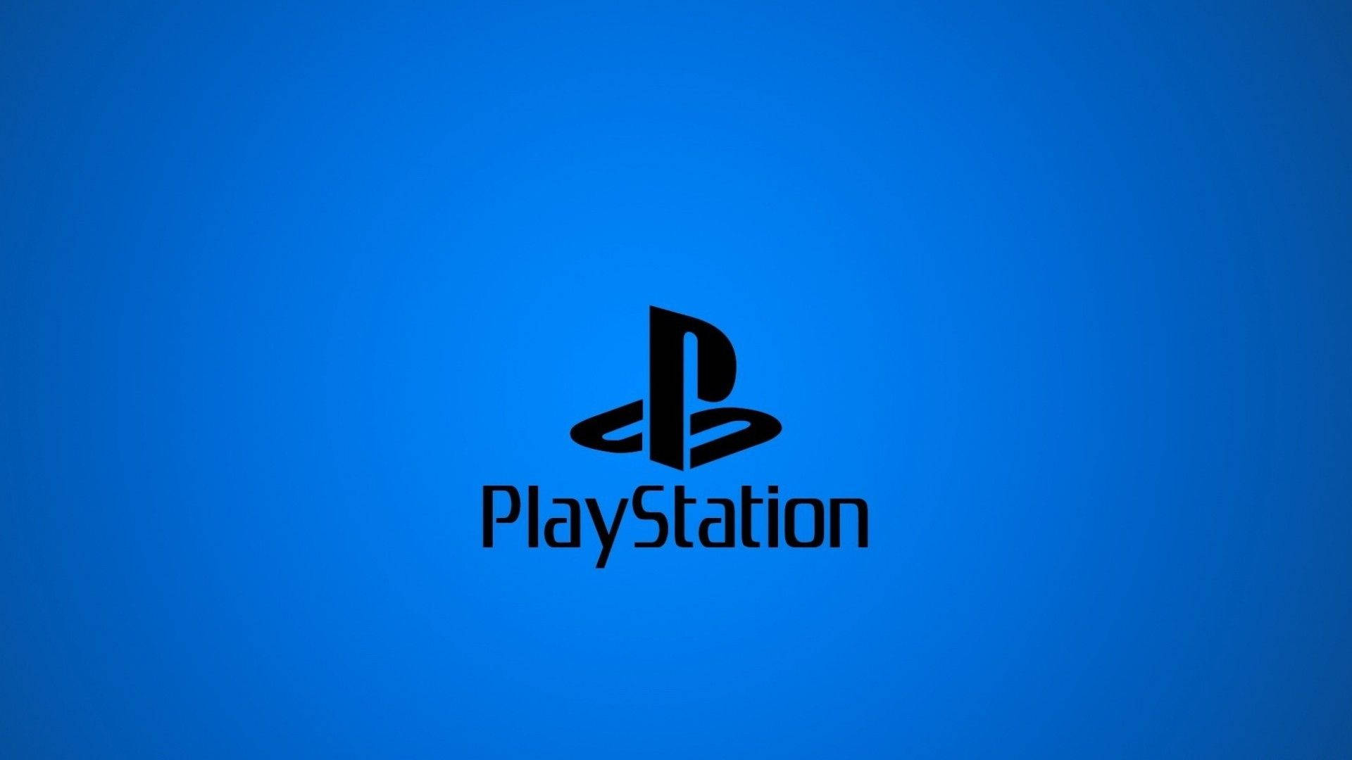 Neonblåt PS4-logo Wallpapers