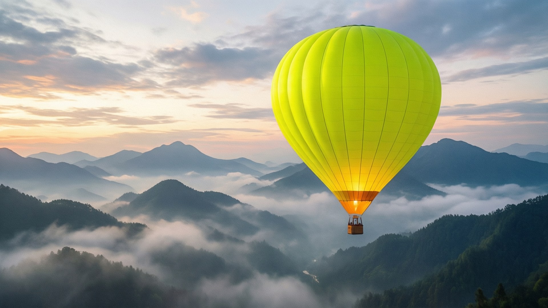 Neongul luftballon Wallpapers