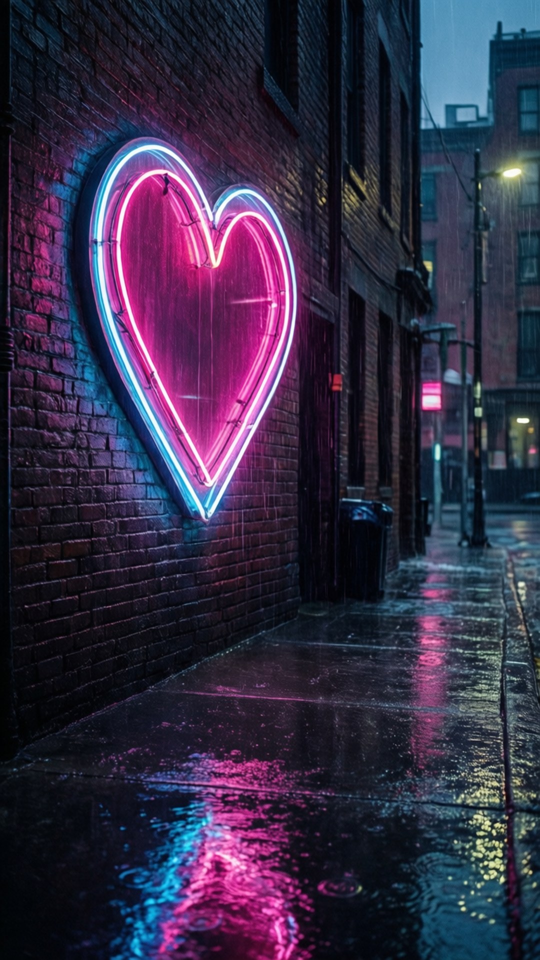 Neonhjerte Gyde Wallpapers