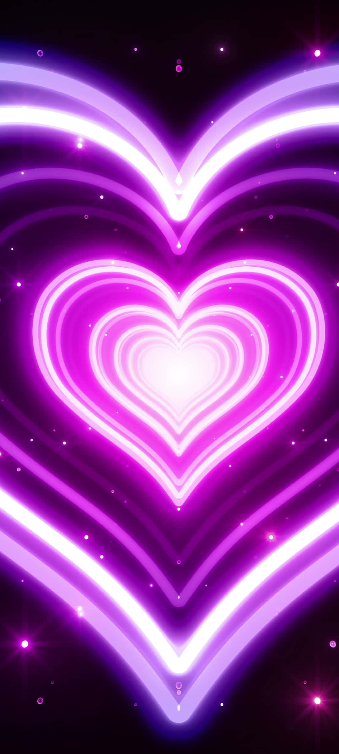 Neonlilla baggrund giver en levende fornemmelse Wallpapers