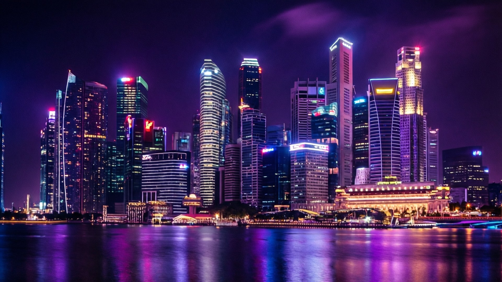 Neonlilla Skyline Wallpapers
