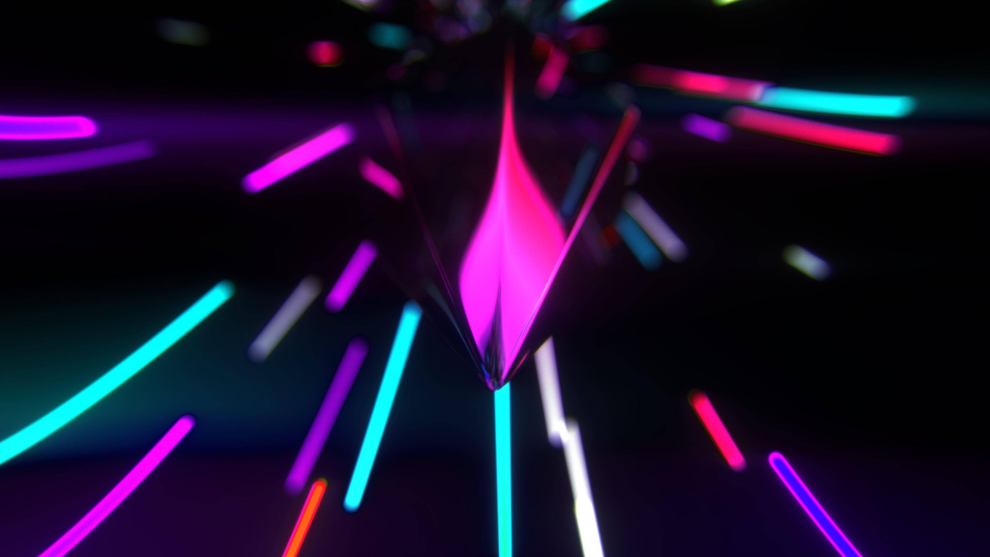 Neonlys skår Wallpapers