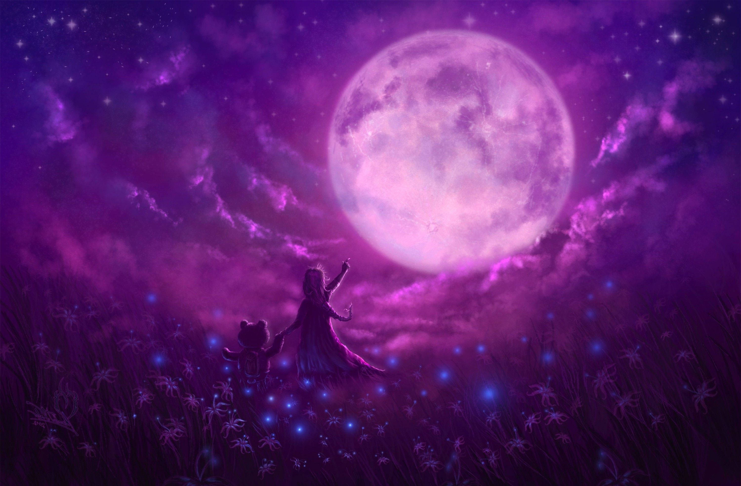 Neonmåne Anime Wallpapers