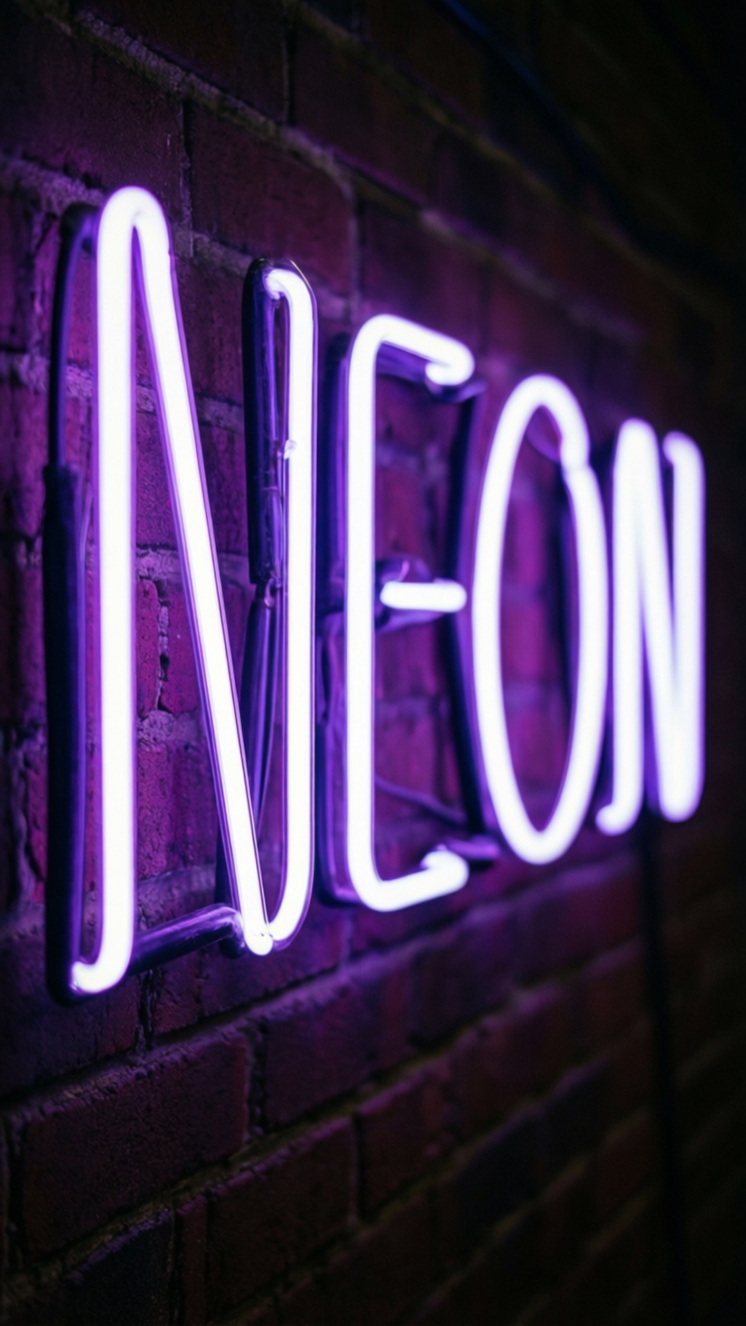 Neonskilt tæt på Wallpapers