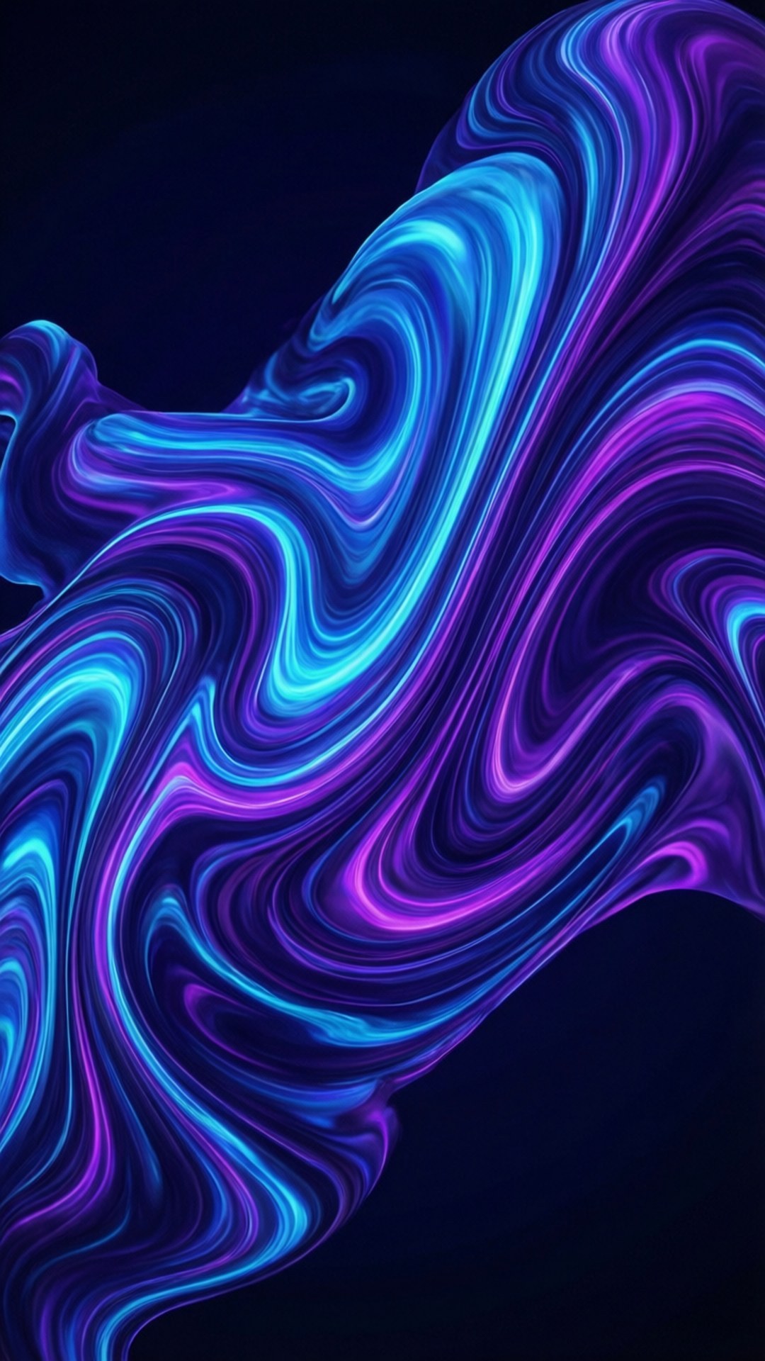 Neonvæske hvirvler Wallpapers