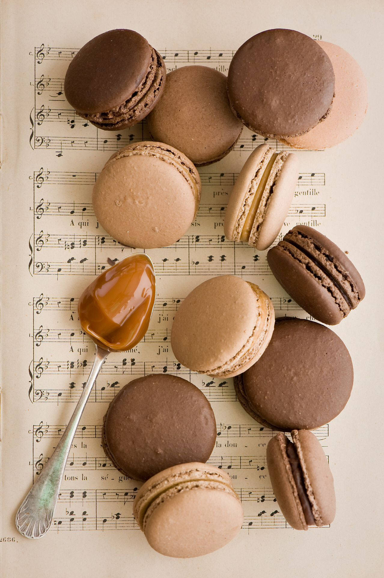 Neutrale iPhone Macarons — Æstetisk Wallpapers