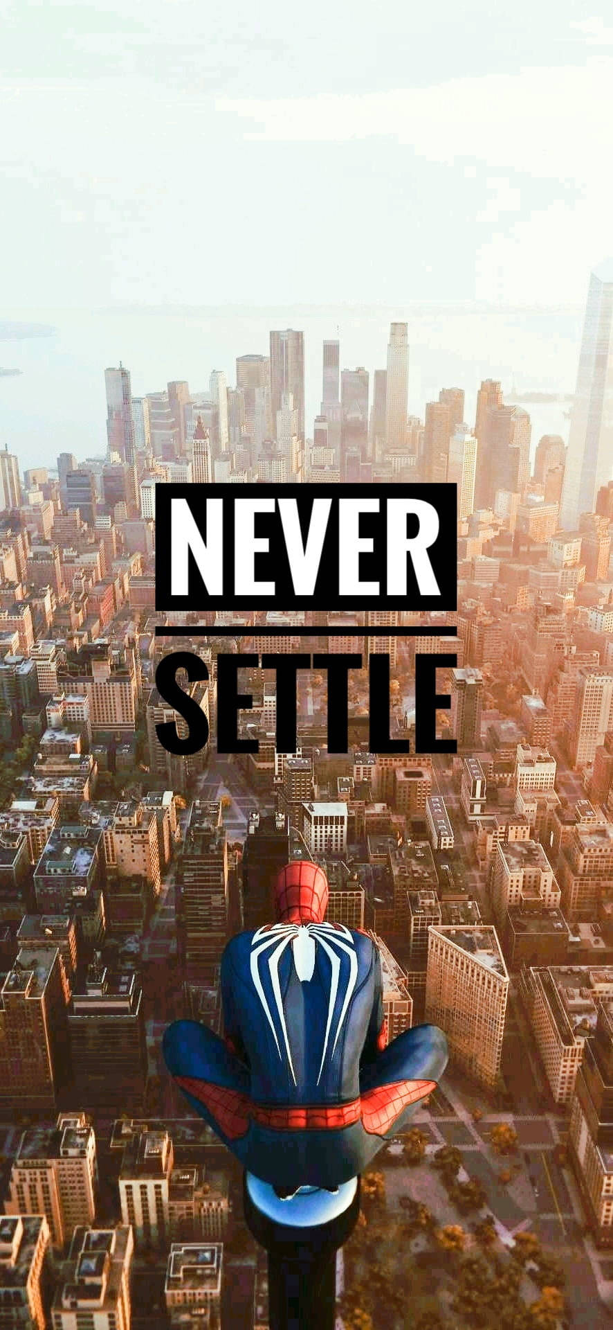 Never Settle New York-baggrund Wallpapers