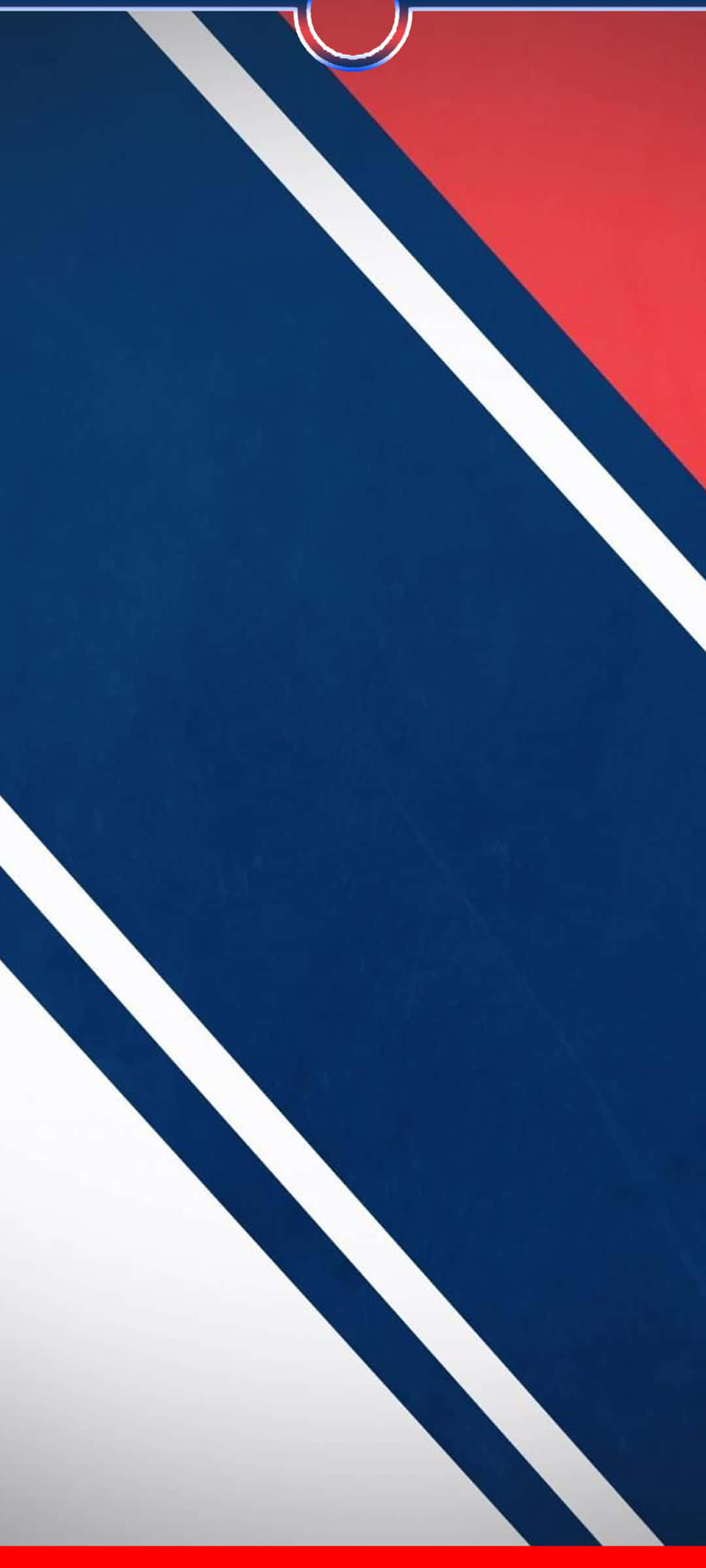 new york rangers logoet vises på en blå og rød baggrund Wallpapers