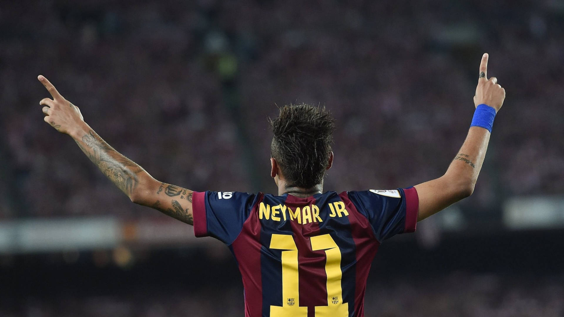 Neymar 4K Trøje Nummer 11 — Neymar Wallpapers