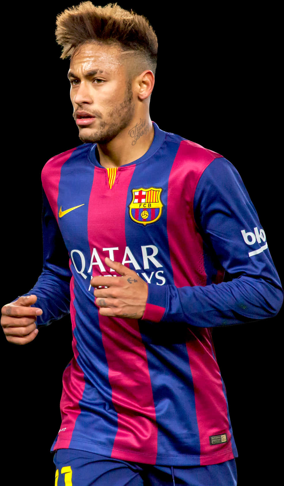 Neymar Barcelona aktionsbillede Wallpapers