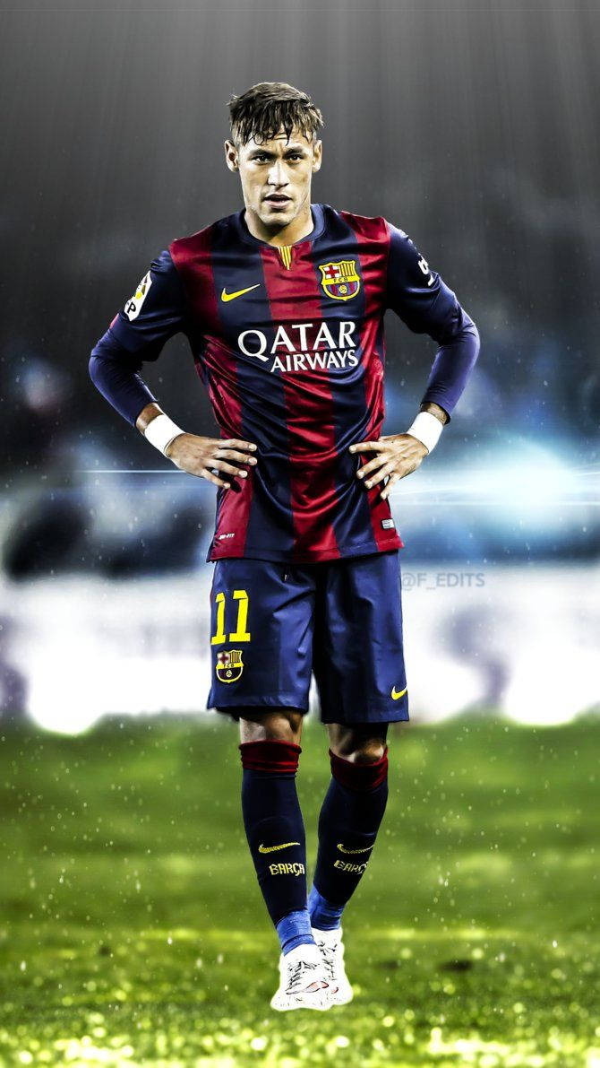 Neymar Barcelona nr. 11 baggrund. — Neymar Wallpapers