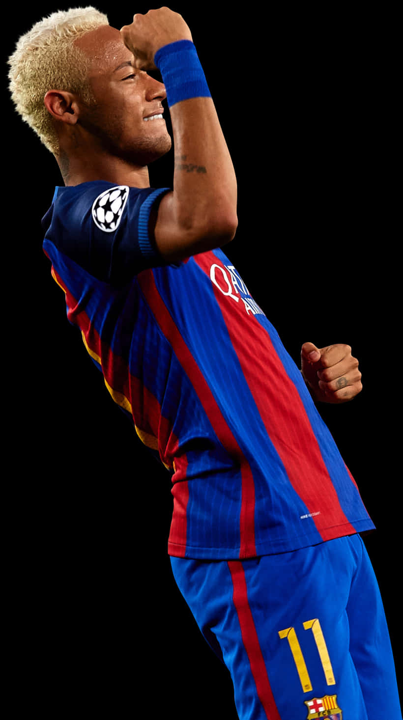 Neymar fejring FC Barcelona Wallpapers