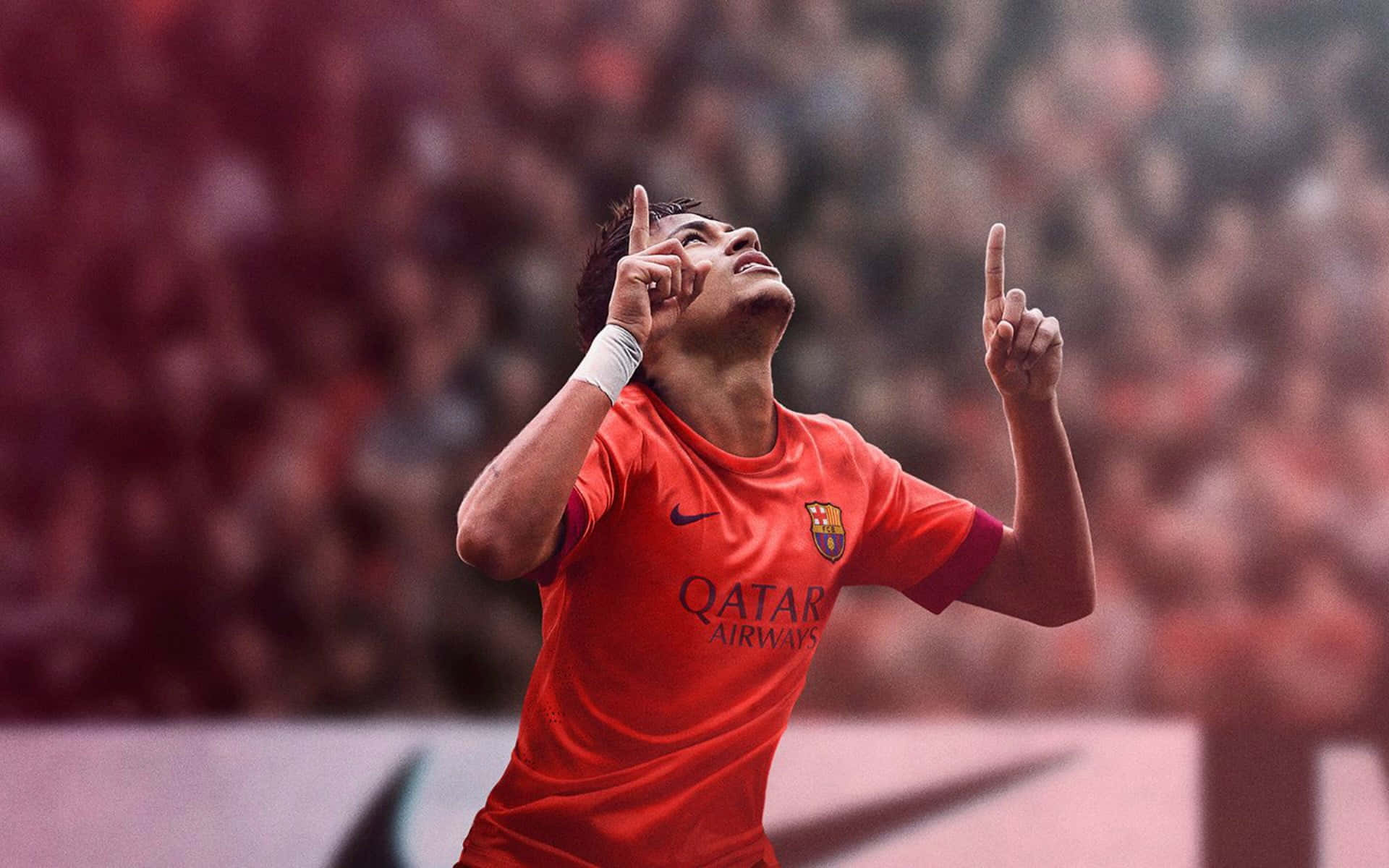 Neymar i aktion Wallpapers