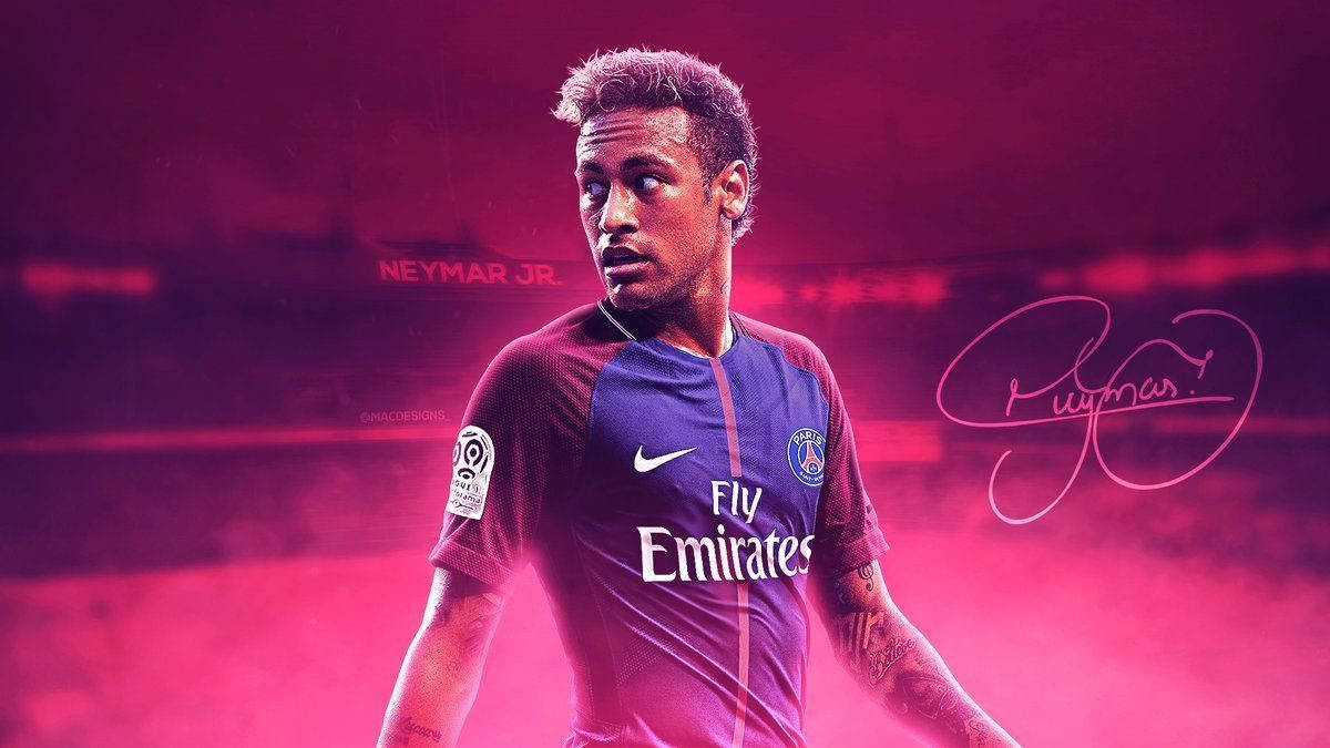 Neymar viser sine færdigheder og stil i en iøjnefaldende pink jakkesæt Wallpapers