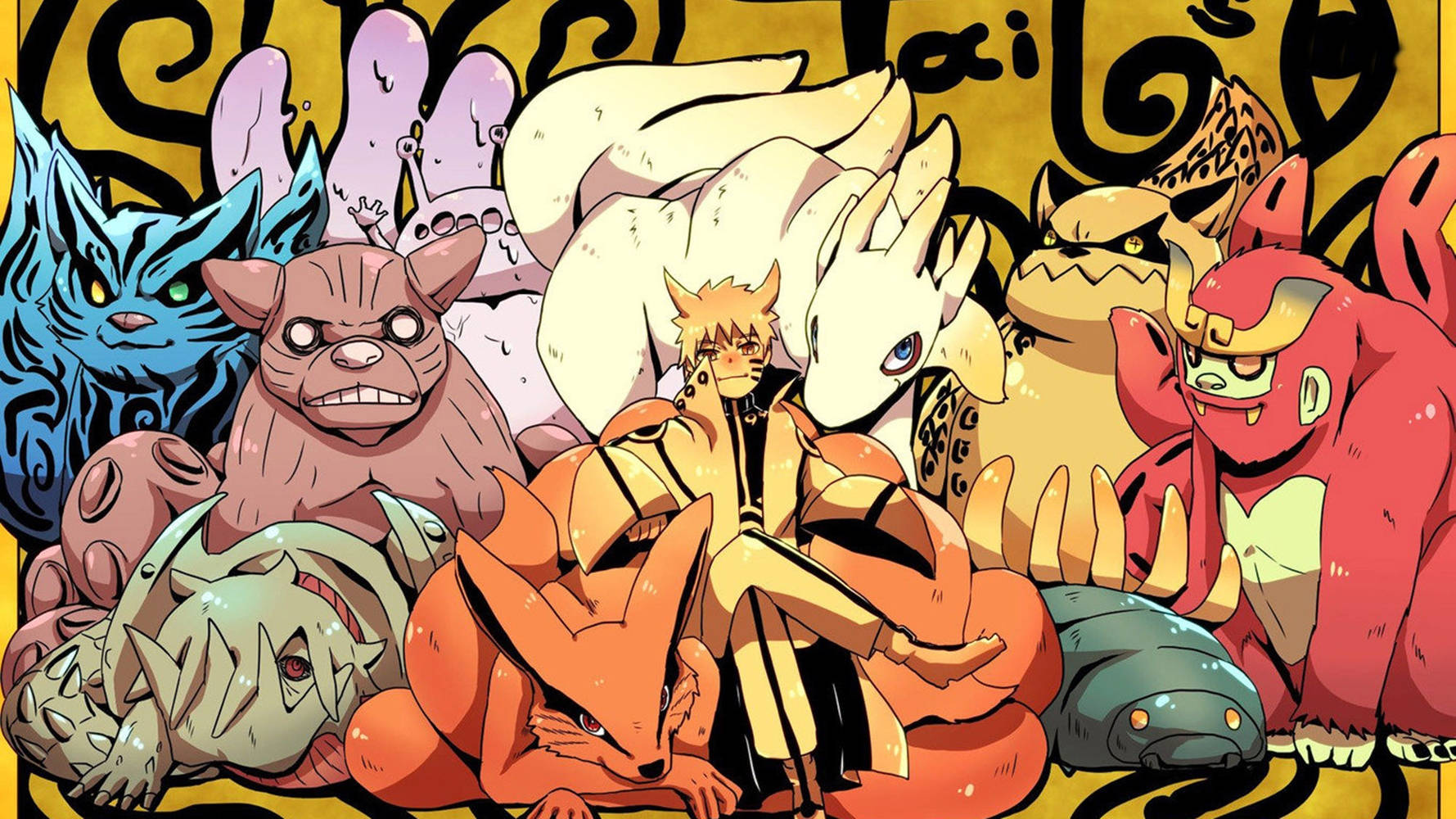 Ni-halede bæster i Naruto laptop Wallpapers