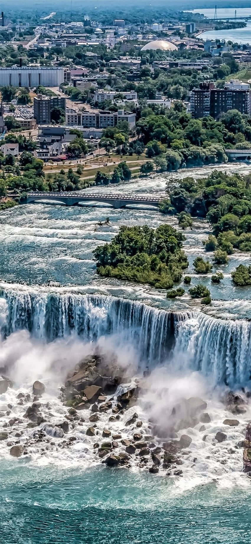 Niagara Falls' Naturlige Skønhed Wallpapers