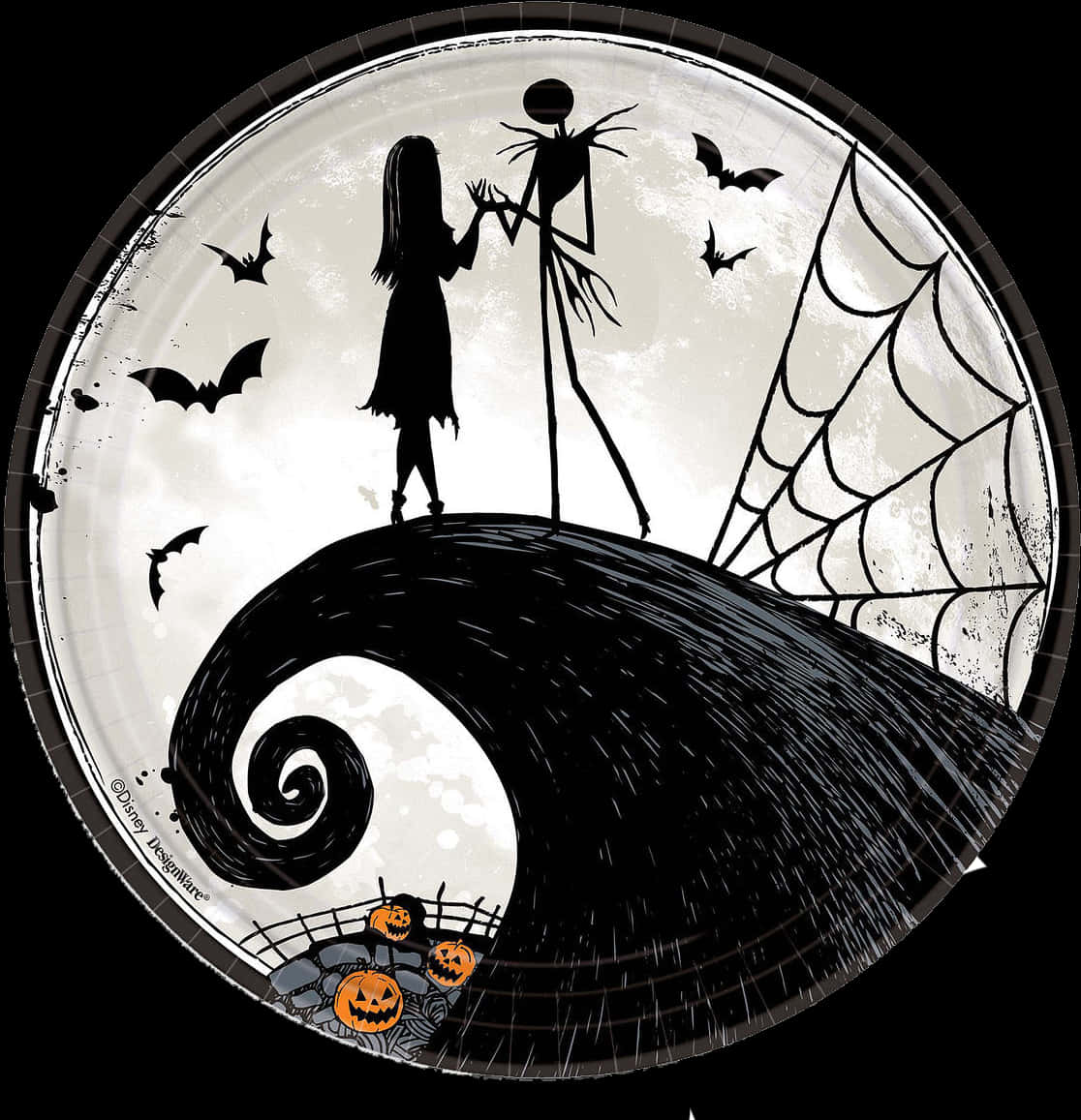 Nightmare Before Christmas Silhuet Wallpapers
