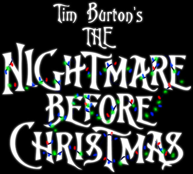 Nightmare Before Christmas-titel Wallpapers