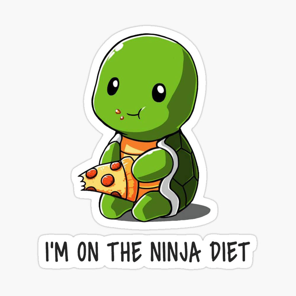 Ninja Diæt Sød Skildpadde Wallpapers