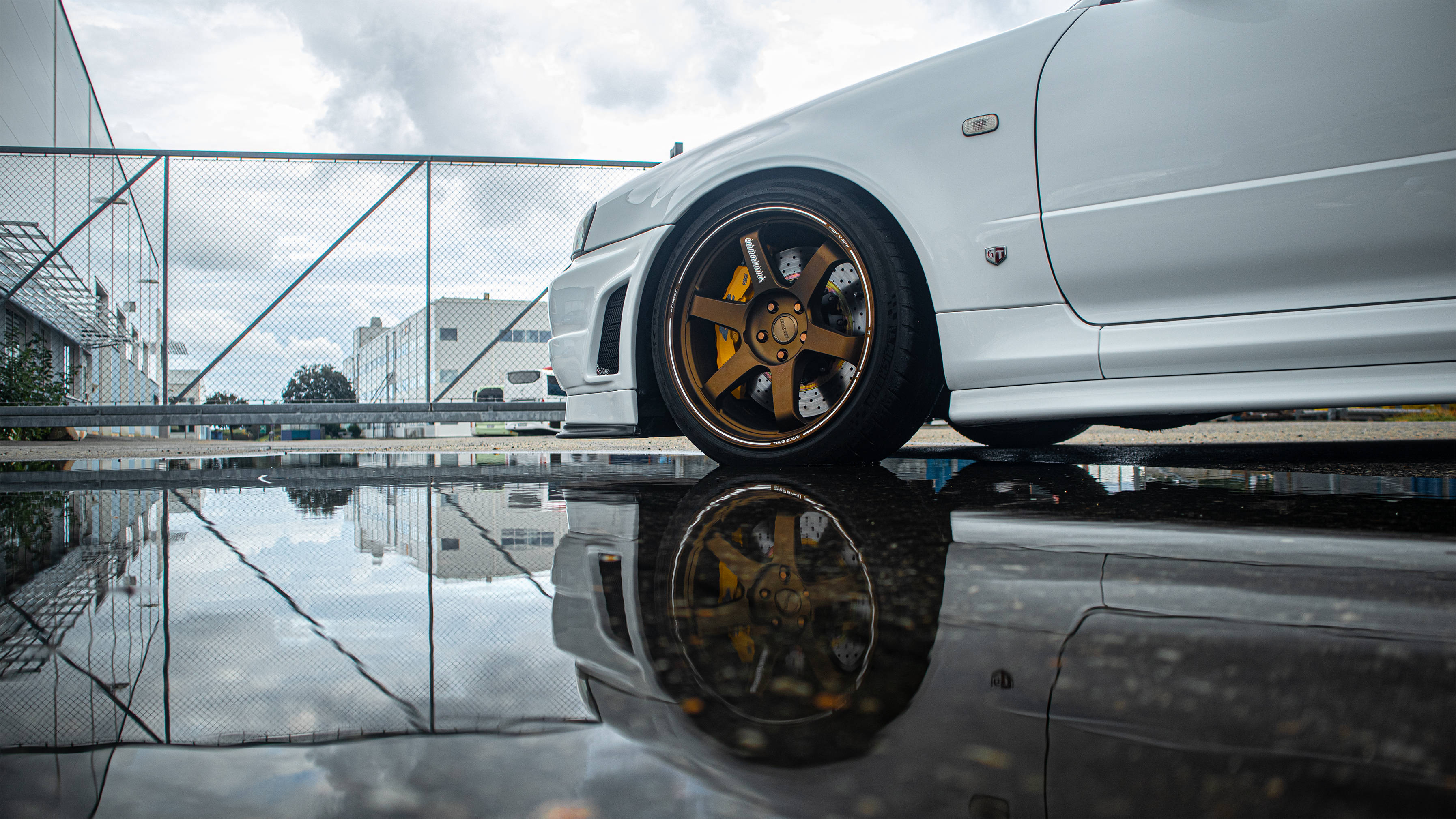 Nissan Skyline GTR R34 Hjul Wallpapers