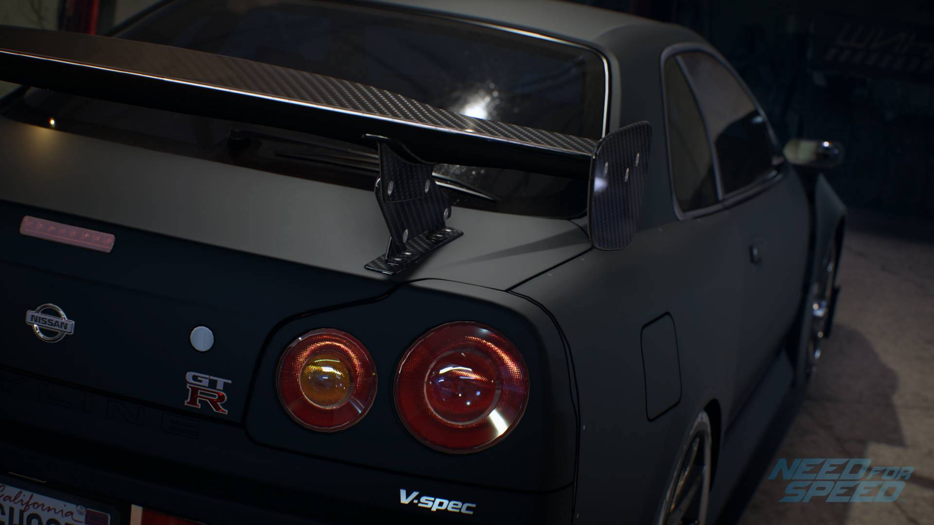 Nissan Skyline Gtr R34 Mat Sort Wallpapers