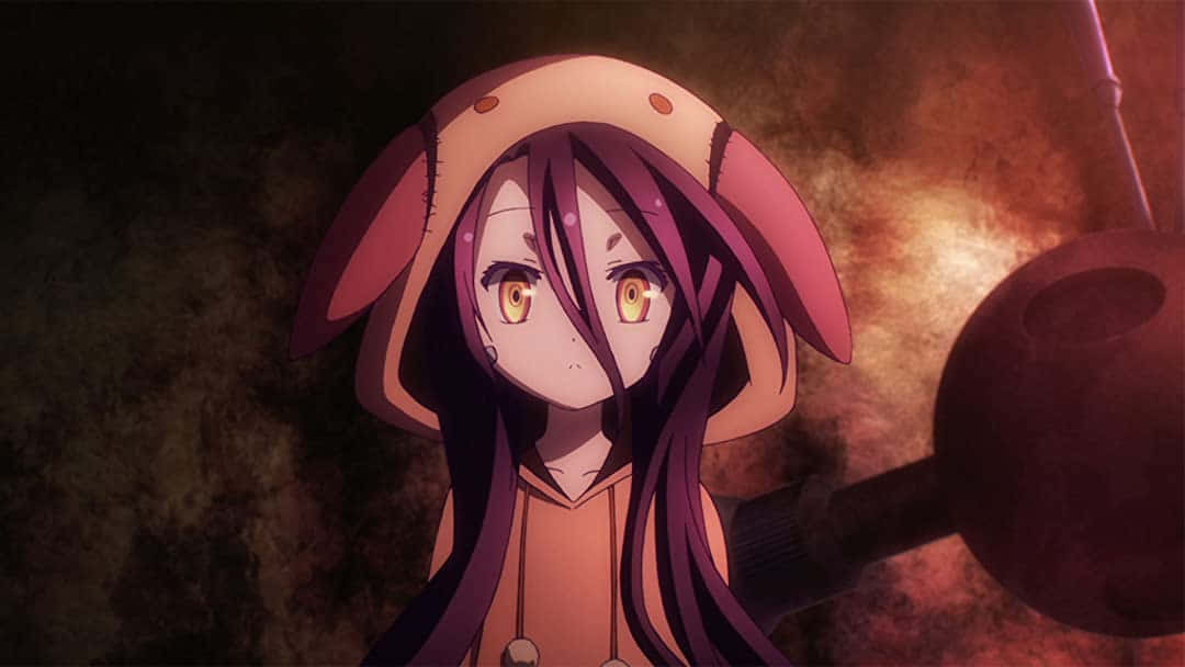 No Game No Life Schwi i hættetrøje billede Wallpapers