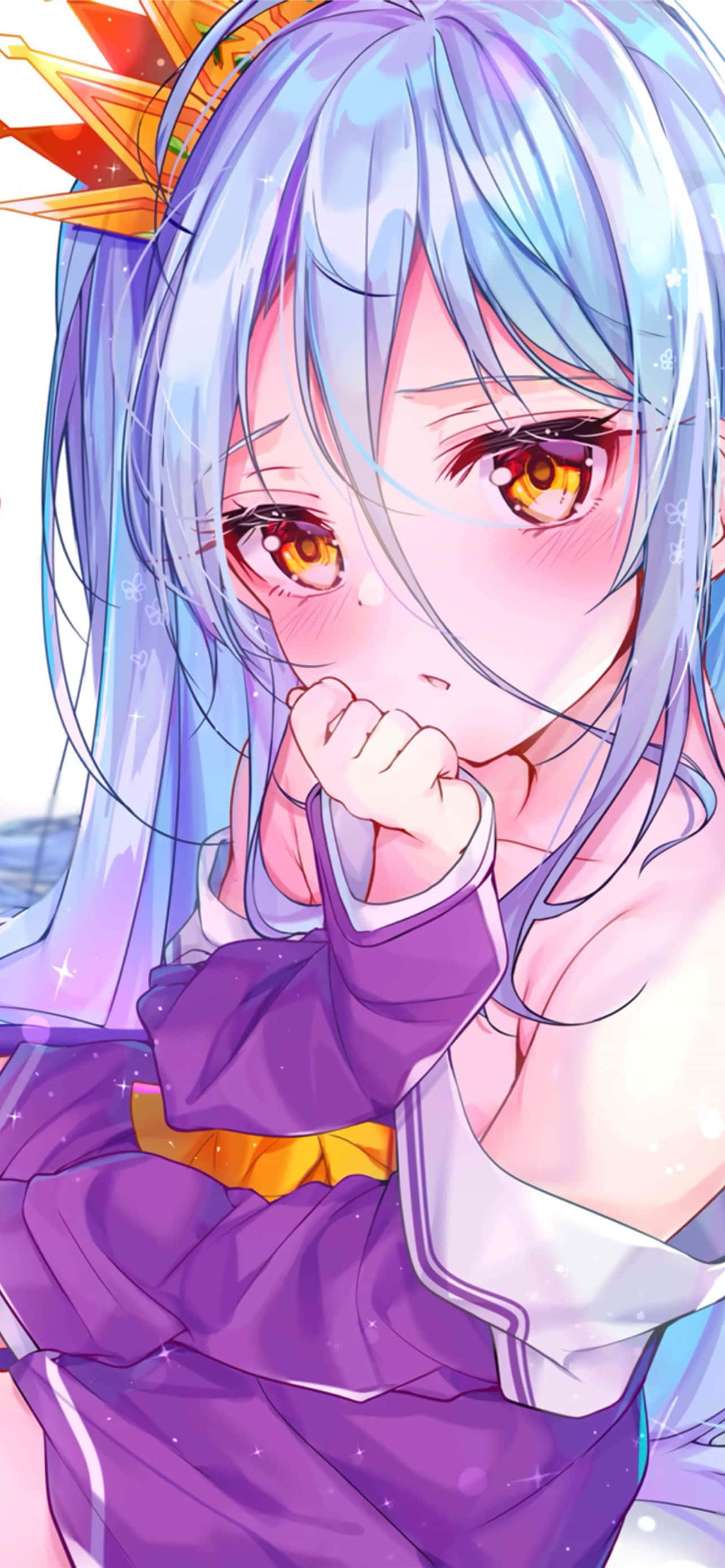 No Game No Life Shiro Kunstbillede Wallpapers