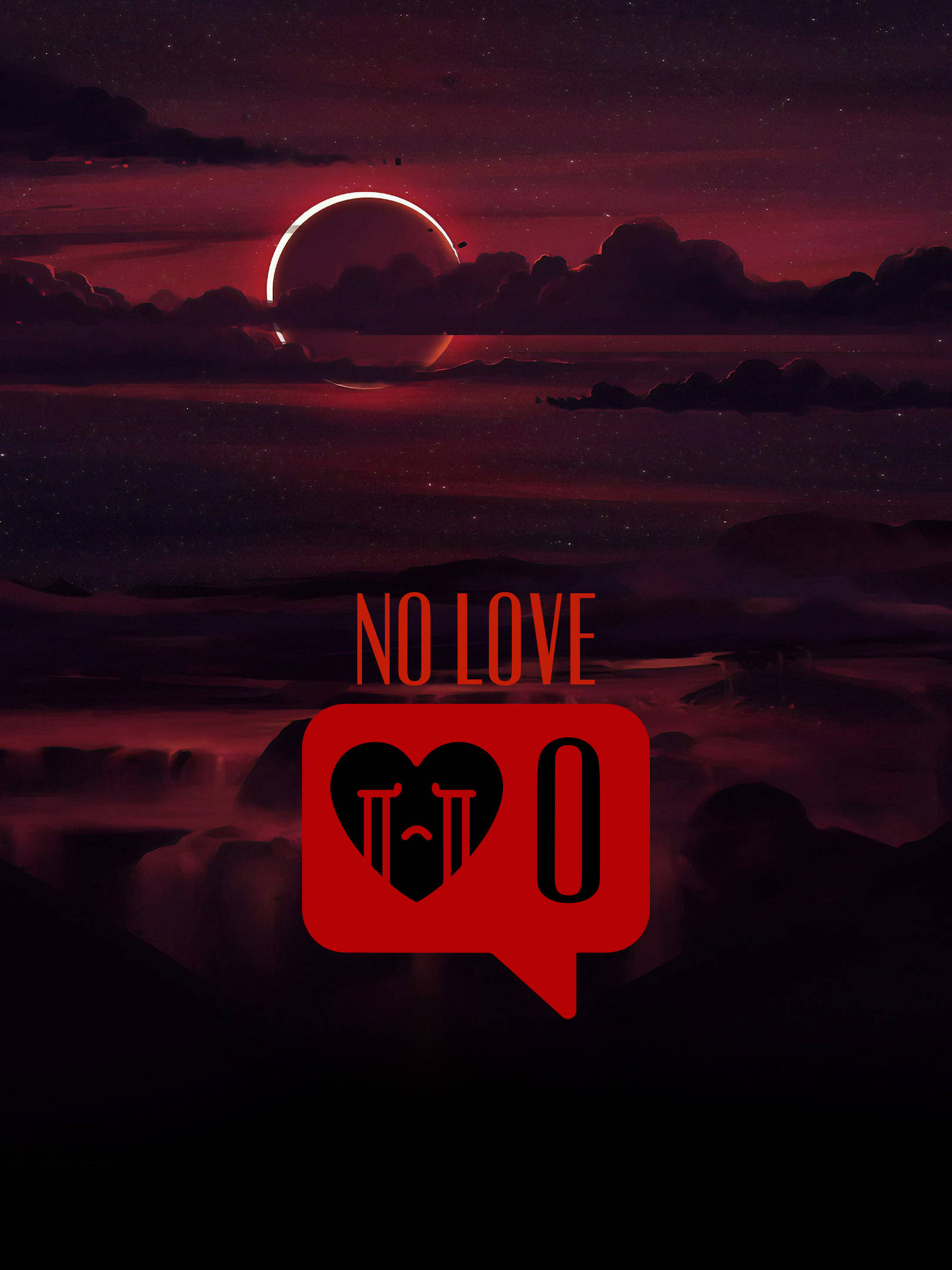 No Love Grædende Hjerte Emoji Wallpapers