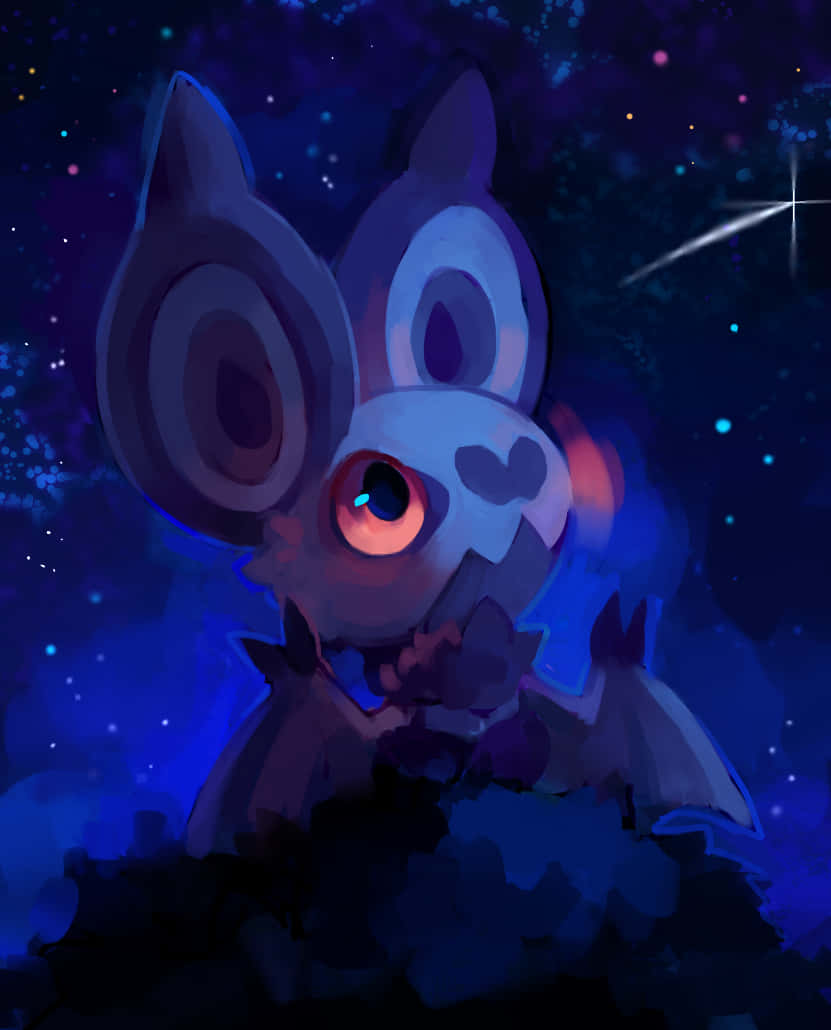 Noibat under den blå nattehimmel Wallpapers