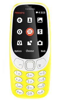 Nokia klassisk gul model Wallpapers