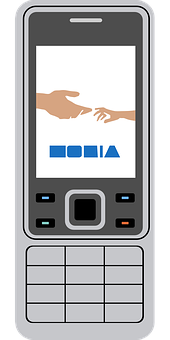 Nokia telefon håndtryk grafik Wallpapers