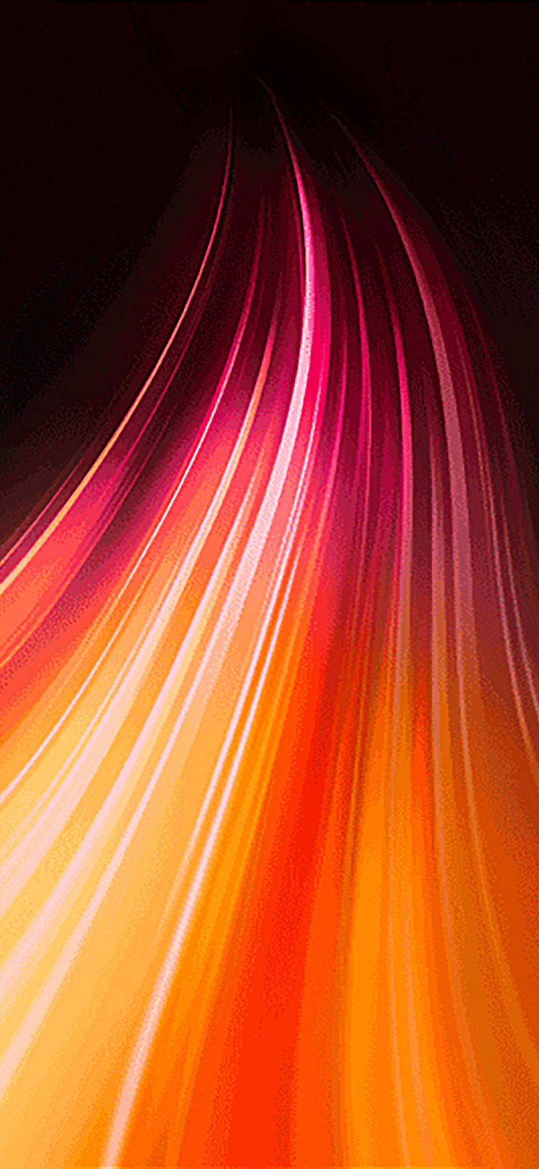 Note 8 Røde Lysstriber Wallpapers
