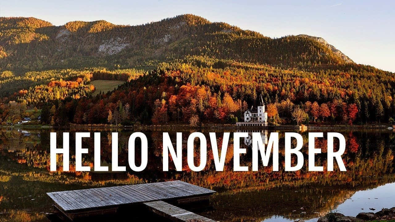 November efterår Hej november skov Wallpapers