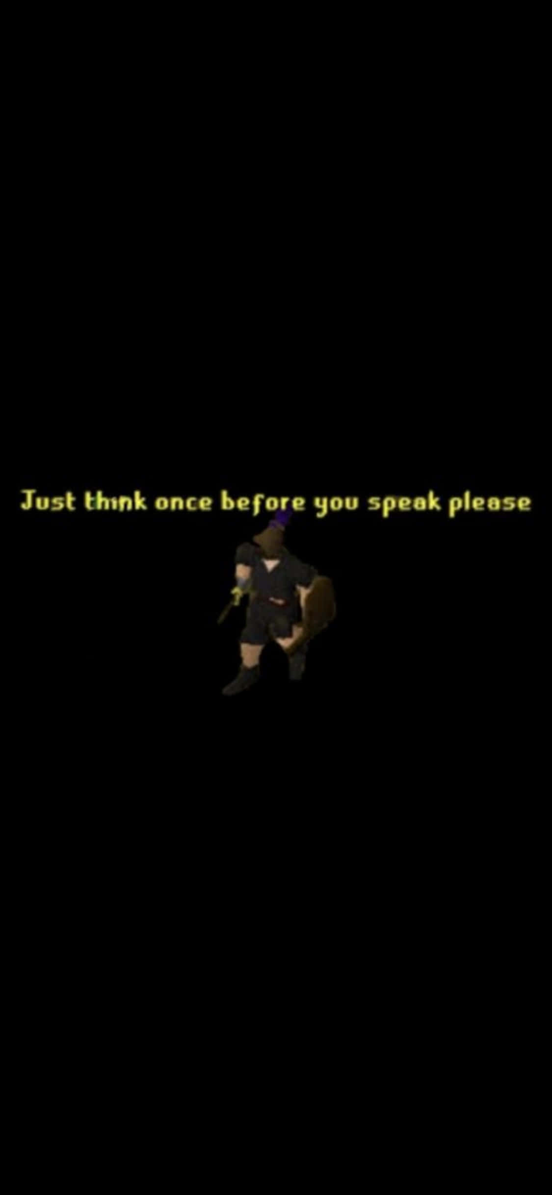 NPC i iPhone X Runescape Oldschool Baggrund Wallpapers