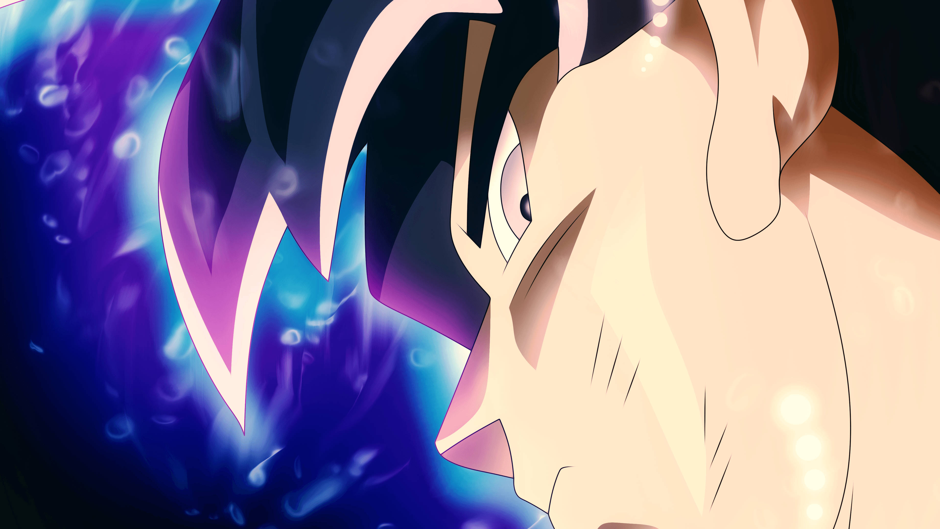 Nærbillede af Ultra Instinct Goku Wallpapers