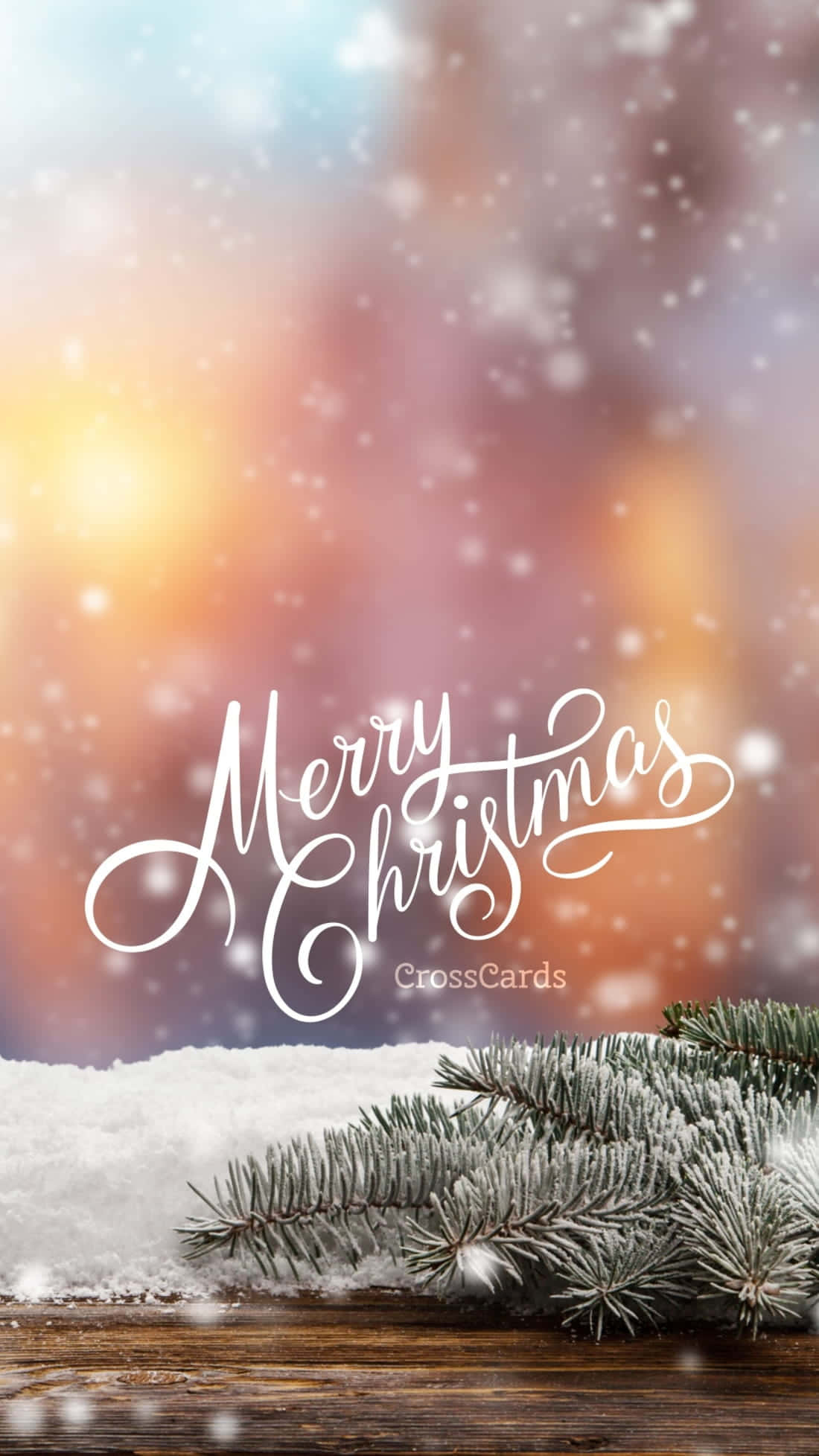Ønsker dig en glædelig jul med din telefon! Wallpapers