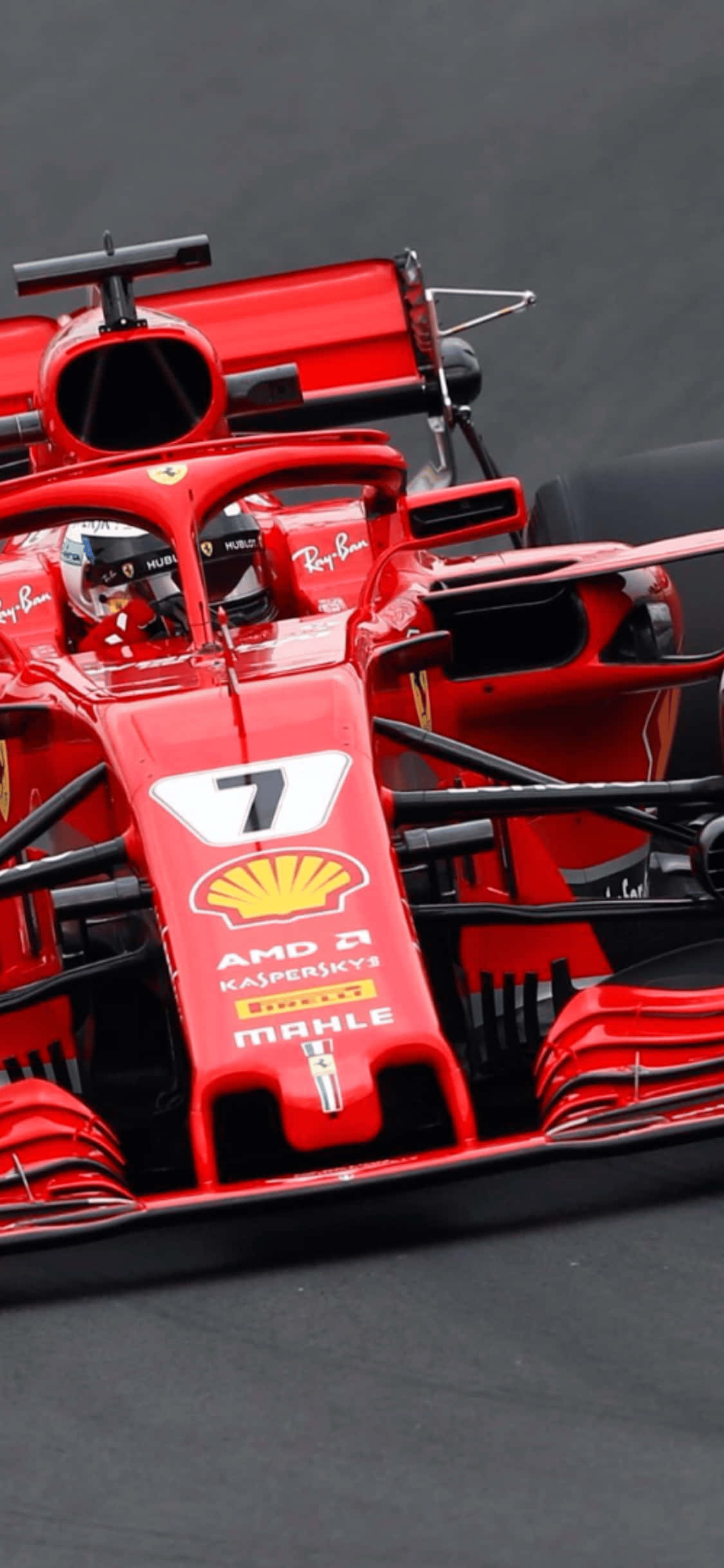 Nummer Syv iPhone Xs F1 2018 Baggrund Wallpapers