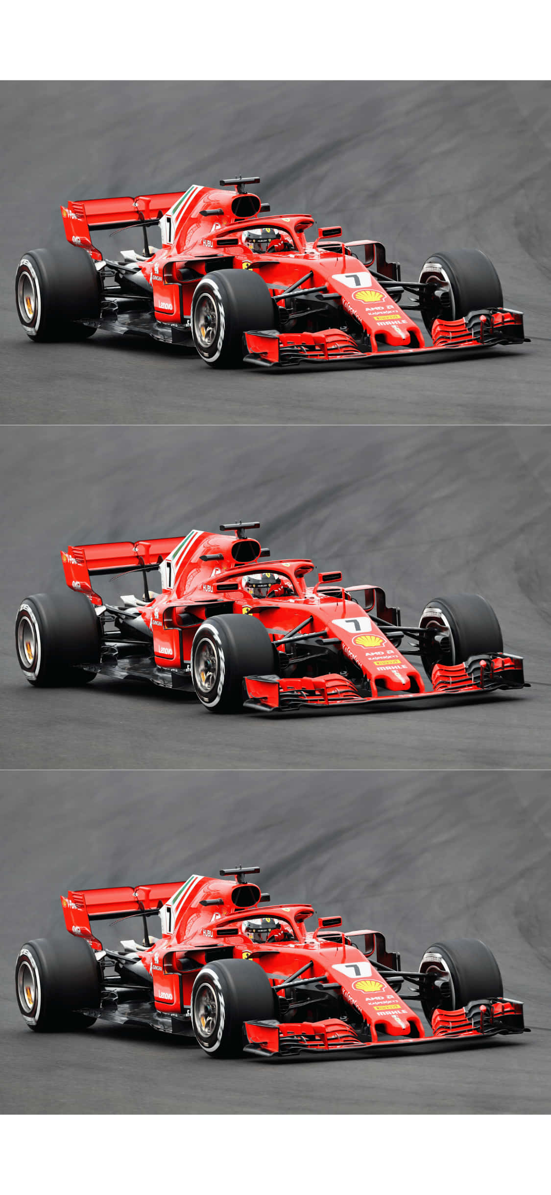 Nummer Syv Collage iPhone Xs F1 2018 Baggrund Wallpapers