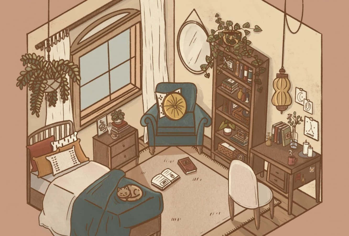 Nyd anime-rummets stemning Wallpapers