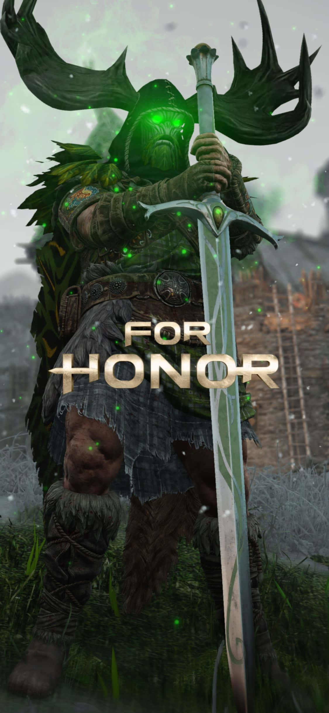 Nyd Apples nyeste flagskibstelefon og de eksklusive For Honor-grafikker med iPhone Xs. Wallpapers