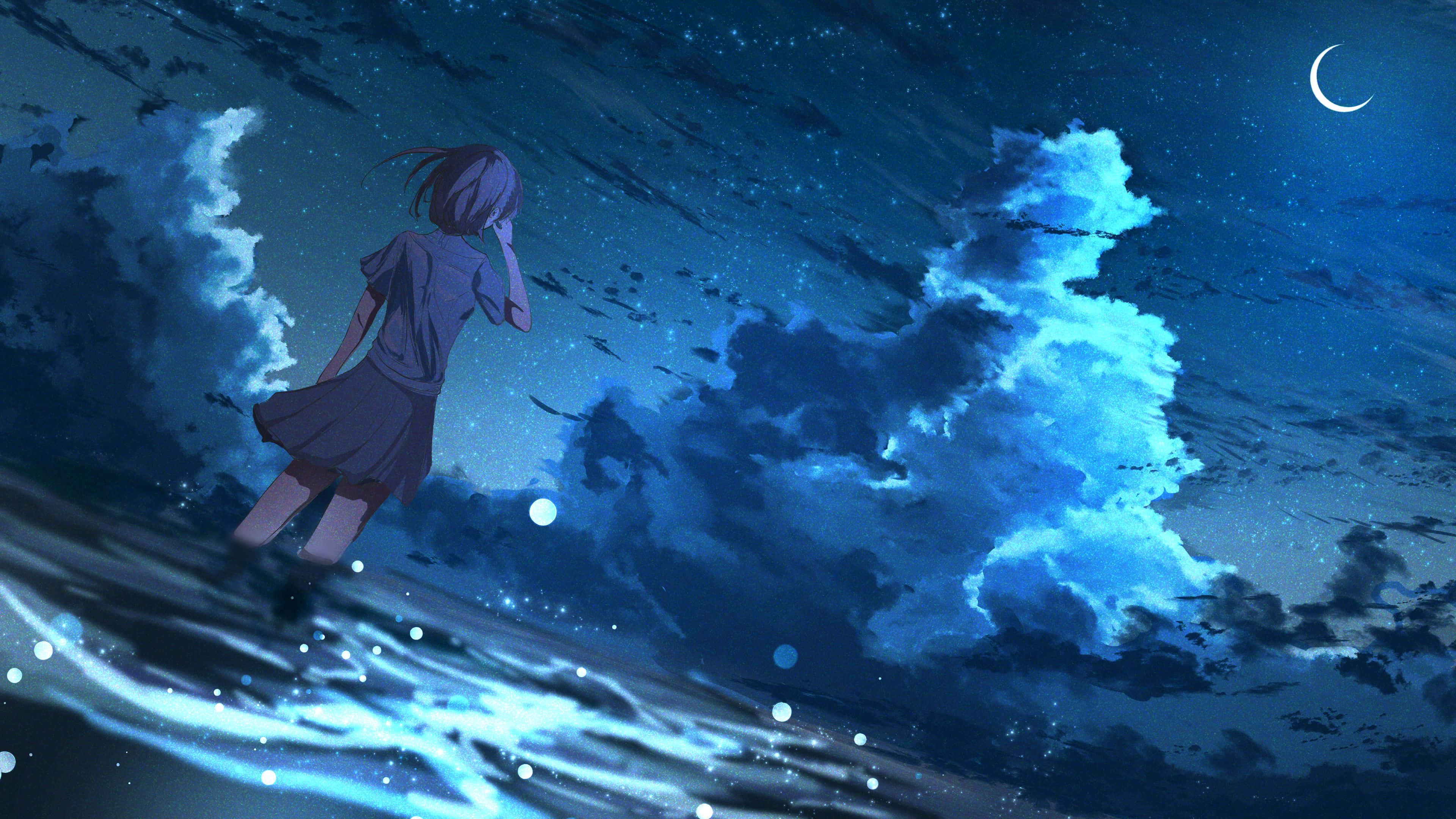 Nyd betagende animerede billeder med Anime 4K Wallpapers